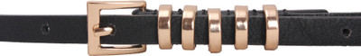 20% OFF on Khoobsurati Women Casual Black Artificial Leather Belt Black 20% OFF on Khoobsurati Women Casual Black Artificial Leather Belt Black