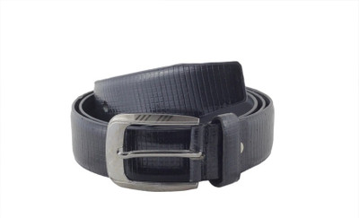 62% OFF on Shiven Men Formal Black Genuine Leather Belt Black