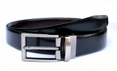 30% OFF on Tops Men Formal Black, Brown Genuine Leather Reversible Belt Black and Brown