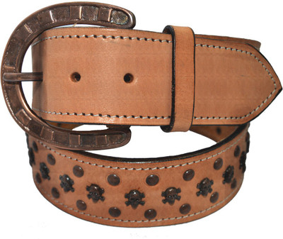 59% OFF on Saiva Men, Boys Casual, Formal, Evening, Party Tan Genuine Leather Belt Tan-99