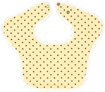 15% OFF on Kushies Terry Waterproof Bib Newborn Yellow Dots 15% OFF on Kushies Terry Waterproof Bib Newborn Yellow Dots