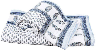 55% OFF on Little India Self Design Single Quilt