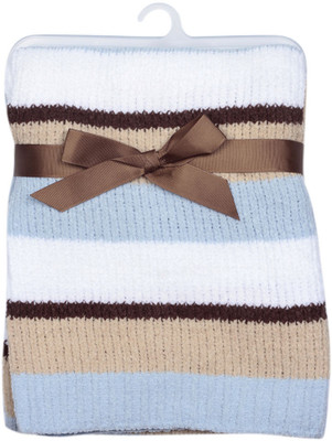 Hudson Baby Striped Single Top Sheet Blue Hudson Baby Striped Single Top Sheet Blue