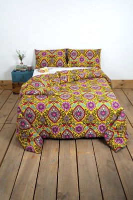 56% OFF on Ocean Collection Floral Double Quilt & Comforter