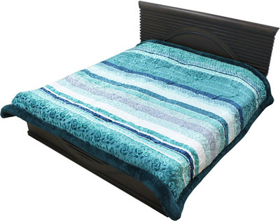 34% OFF on Shital Striped King Quilt & Comforter