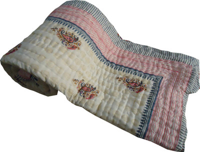 41% OFF on Jaipur Art and Craft Abstract Double Blanket