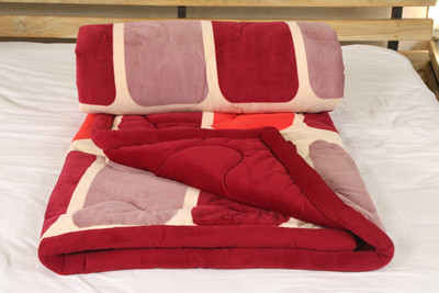 17% OFF on Adinath Abstract Double Comforter