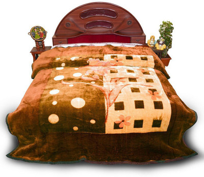 41% OFF on Sunshine Rajasthan Floral Double Top Sheet