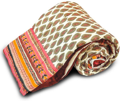 36% OFF on Textile India Floral Single Quilt & Comforter