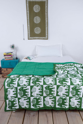 37% OFF on Ocean Collection Geometric Single Quilt & Comforter