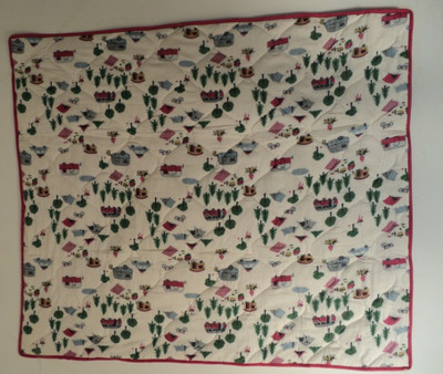 33% OFF on Jdprints Floral Single Quilt & Comforter White