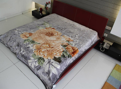 22% OFF on Youngman Floral Double Top Sheet