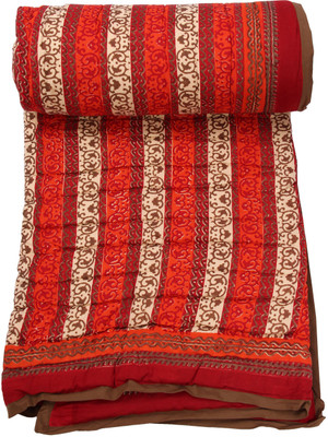 61% OFF on Chhipa Prints Abstract Single Quilt