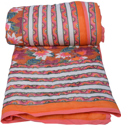 50% OFF on Chhipa Prints Abstract Double Blanket