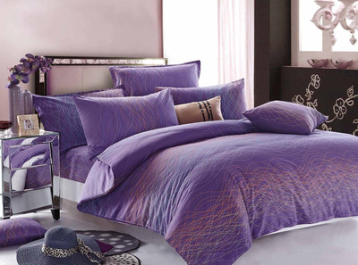 14% OFF on Zyne Cotton Abstract King Bedsheet