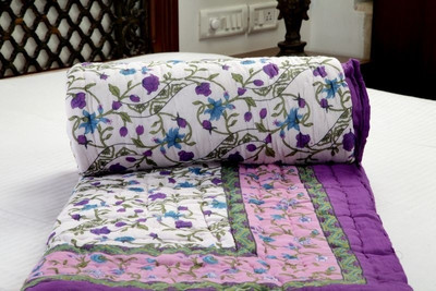 43% OFF on Shoppingtara Floral Double Top Sheet