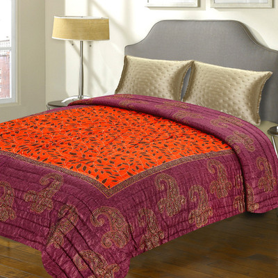 50% OFF on Aapno Rajasthan Abstract Double Blanket