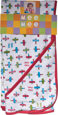 Mee Mee Printed Single Blanket Red