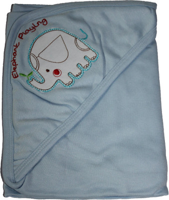 Mama & Bebe Plain Single Blanket Blue Mama & Bebe Plain Single Blanket Blue