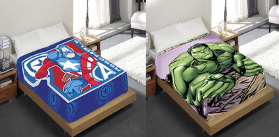 76% OFF on Sparkk Home Printed Single Blanket