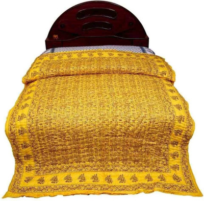 40% OFF on Jaipur Raga Floral Double Quilt & Comforter