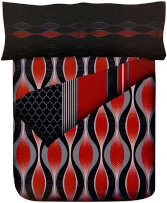 50% OFF on At Home Self Design Single Comforter