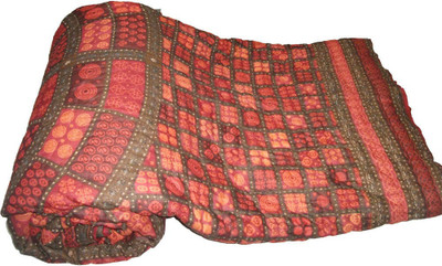 49% OFF on GRJ India Printed Single Quilt