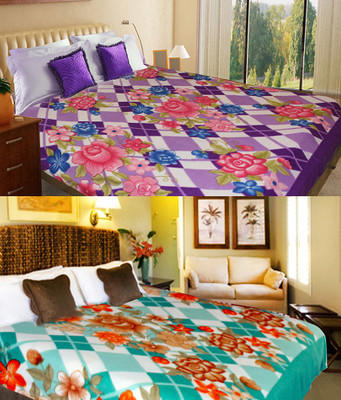 60% OFF on Christy's Collection Floral Double Top Sheet