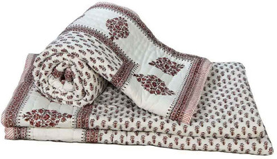 40% OFF on Textile India Floral Single Quilt & Comforter