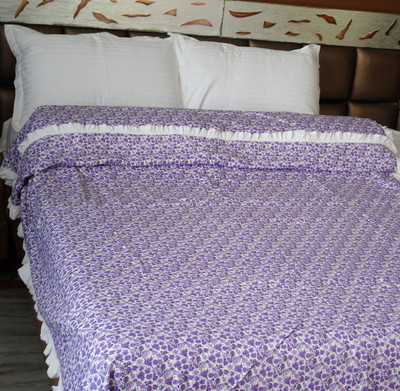 11% OFF on Snuggle Floral Single Top Sheet