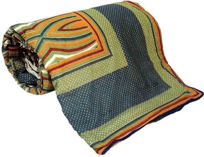 38% OFF on Textile India Abstract Double Quilt & Comforter