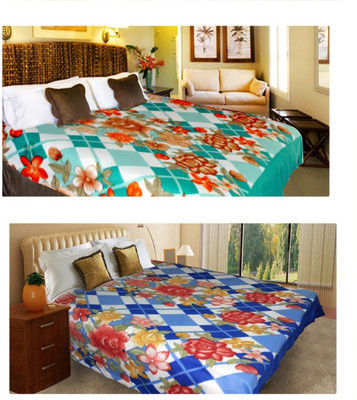 49% OFF on Klick Printed Double Blanket