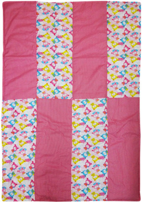5% OFF on Wonderkids Polka Single Quilt & Comforter Pink