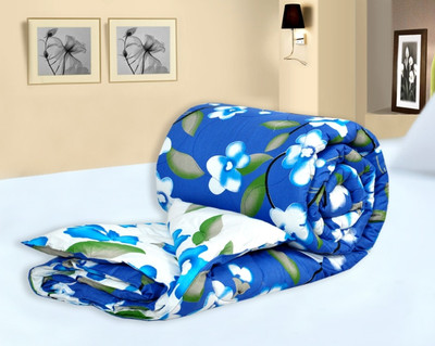 24% OFF on Salona Bichona Floral Single Quilt & Comforter