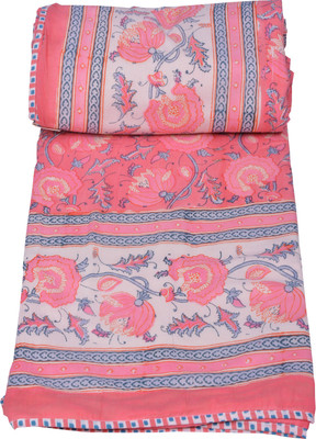 50% OFF on Chhipa Prints Floral Double Top Sheet
