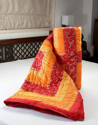 53% OFF on Shoppingtara Floral Double Top Sheet