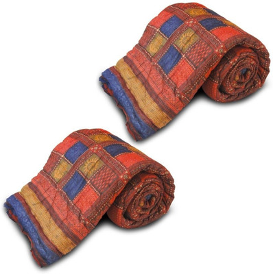 50% OFF on Home India Self Design Single Quilt