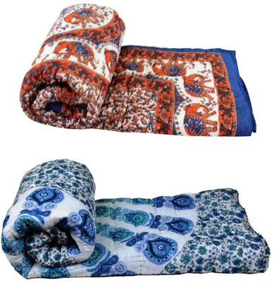 50% OFF on meSleep Paisley Single Quilt & Comforter