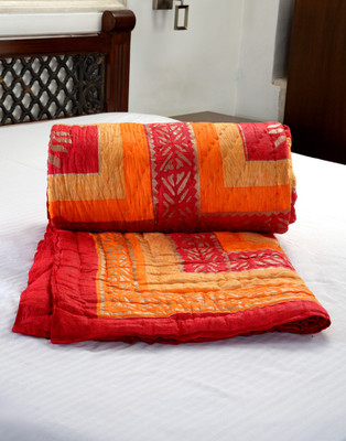 35% OFF on Jodhaa Printed Double Quilt