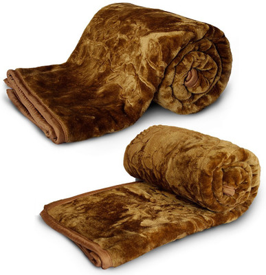 38% OFF on Textile India Floral Double Top Sheet