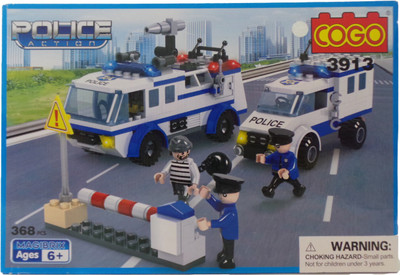30% OFF on Toy Mall Cogo Police Action Block Set-3913 30% OFF on Toy Mall Cogo Police Action Block Set-3913