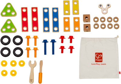 Hape Wooden Basic Builder Set