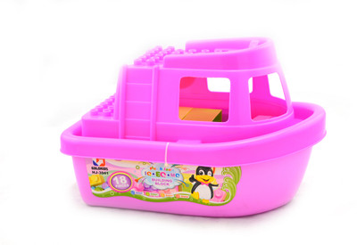 20% OFF on Mera Toy Shop Blocks - Ship Box - Pink 20% OFF on Mera Toy Shop Blocks - Ship Box - Pink