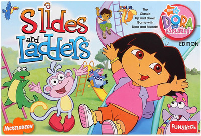 Funskool Dora Slides and Ladders Board Game Funskool Dora Slides and Ladders Board Game