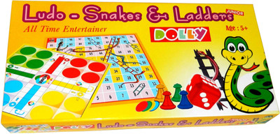 51% OFF on Dolly Ludo- Snakes and Ladders Junior Board Game 51% OFF on Dolly Ludo- Snakes and Ladders Junior Board Game