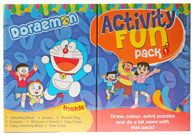 Doraemon Doraemon Avtivity fun Pack 1 Board Game