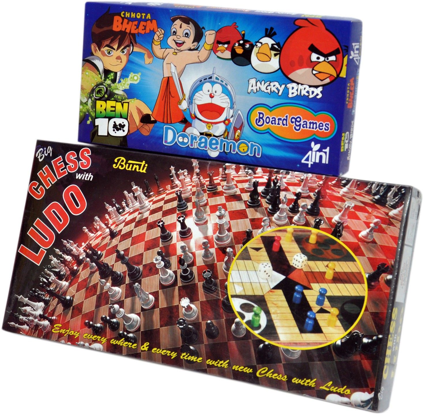 Ga Toyz Chess With Ludo - 4in1 Board Game