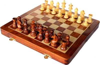 41% OFF on StonKraft Collectible Wooden Folding Large Chess Game Set, Wooden Magnetic Crafted Pieces Board Game 41% OFF on StonKraft Collectible Wooden Folding Large Chess Game Set, Wooden Magnetic Crafted Pieces Board Game