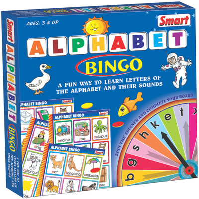 Smart Alphabet Bingo Board Game Smart Alphabet Bingo Board Game