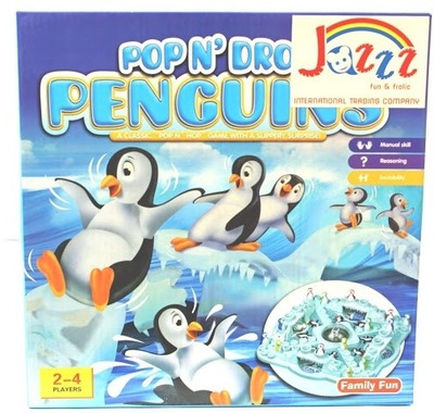 9% OFF on Jazzz ITC Pop N Drop Penguins Board Game 9% OFF on Jazzz ITC Pop N Drop Penguins Board Game